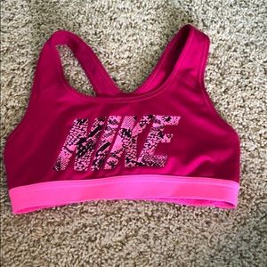 Nike sports bra